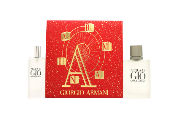 Giorgio Armani Acqua Di Gio Christmas Gift Set 50ml EDT + 15ml EDT
