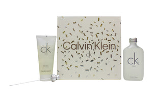 Calvin Klein CK One Gift Set 100ml EDT + 100ml Shower Gel