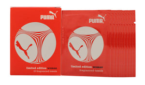 Puma Limited Edition Woman Fragranced Towels 10 x 3ml