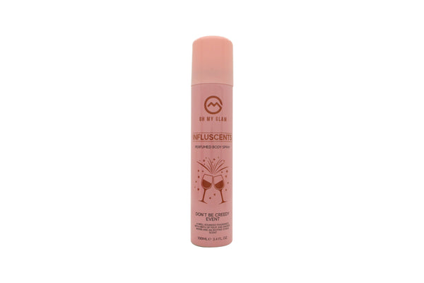 Oh My Glam Influscents Body Spray 100ml - Don't Be Creedy: Event